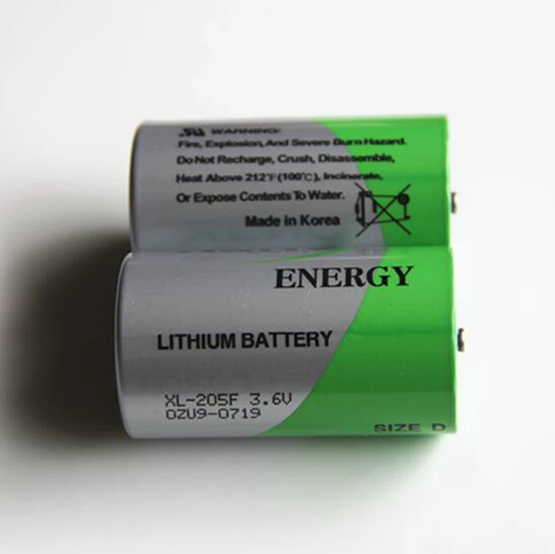 XL-205F D 19Ah 3.6V Lithium Sulfite Chloride Battery