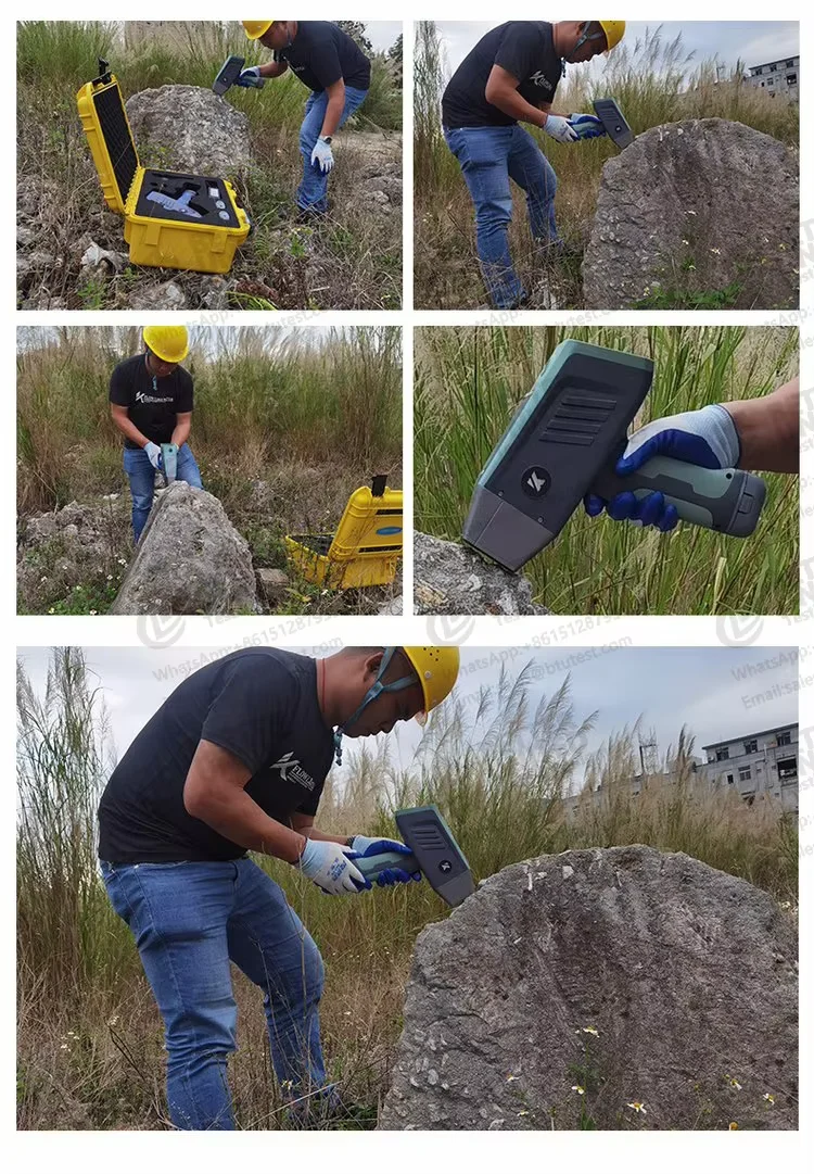 Metal Spectrometer Handheld XRF Analyzer Metal Analysis X-Ray Machine Laboratory Ore Analyzer