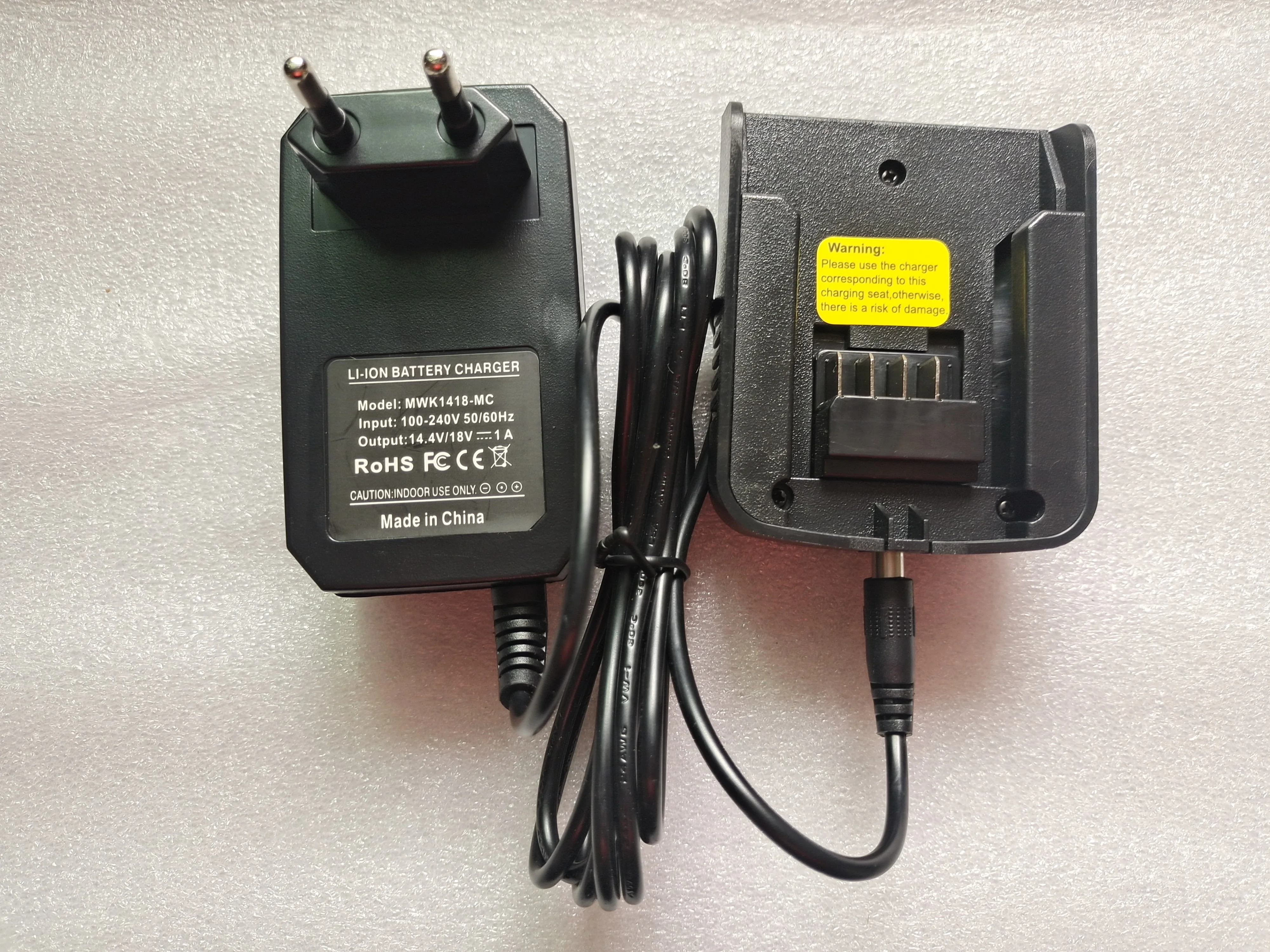 

Li-ion Battery Charger 1A charging current for Milwaukee 14.4V 18V For M18 M14 Li-ion Battery safe charging high quality hotsel