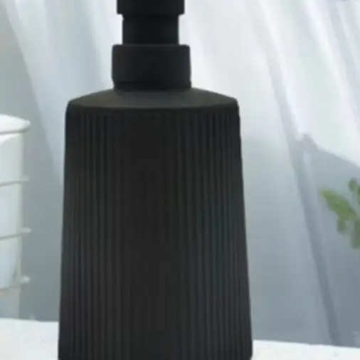 

Plastic Soap Dispenser Pump Bottle 380ml Black For Kitchen Bathroom Lotion Dishwashing Liquid Dispensing Empty Bottle