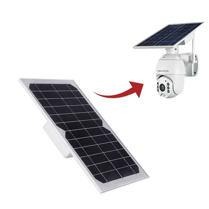 SHIWOJIA Solar Panels Suitable for Outdoor Solar Cameras