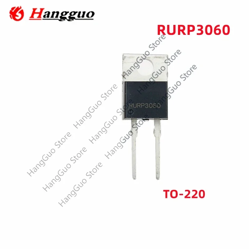 10 Pçs/lote Original RURP3060 TO-220 Diodo de Recuperação Rápida 30A 600V