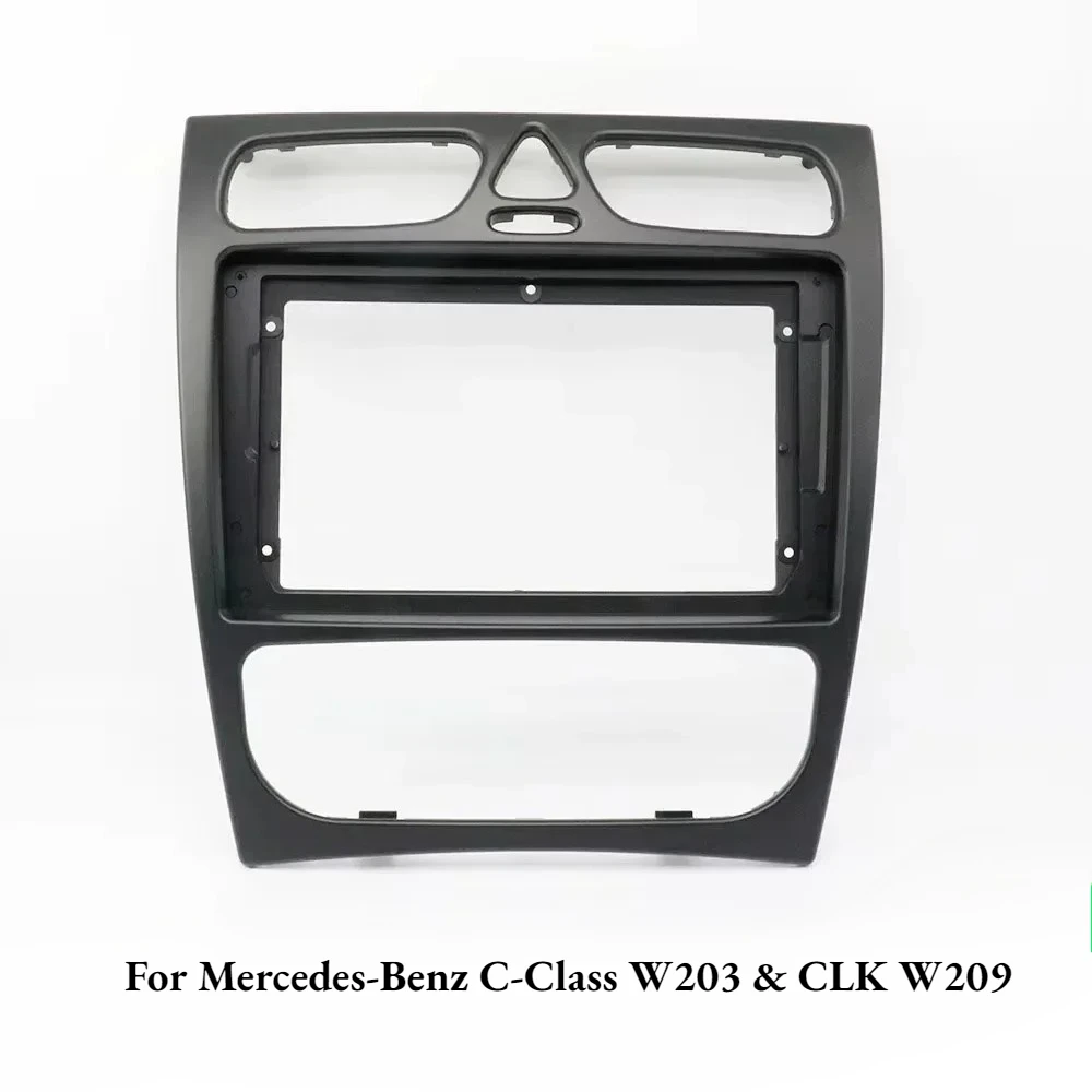 

9Inch Car Interior Fascia Frame for Mercedes-Benz C-Class W203 & CLK W209 | Indoor Accessories Installation Kit