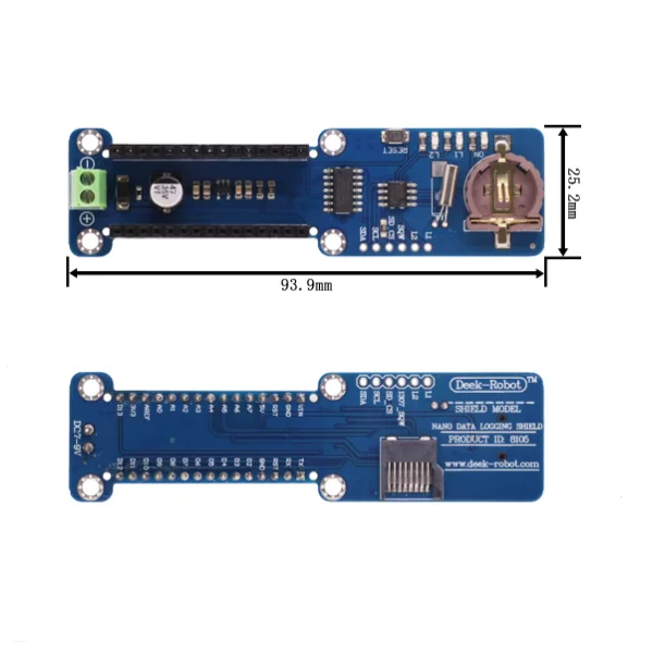 TF Card Data Logger Masked Data Logging DS1307 3.3V NANO 3.0 Logging Module