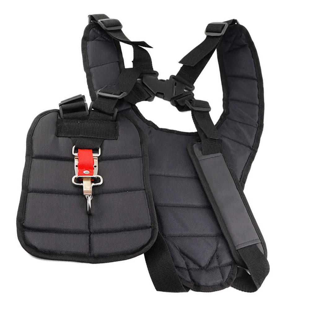 Duplo Trimmer Arnês Ombro Strap Belt Cortador de Grama String Ajustado Banda para Brushcutter Whipper Snipper Trimmers