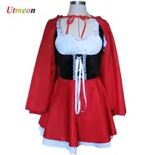 Halloween Little Red Riding Hood Costume S-6XL #2
