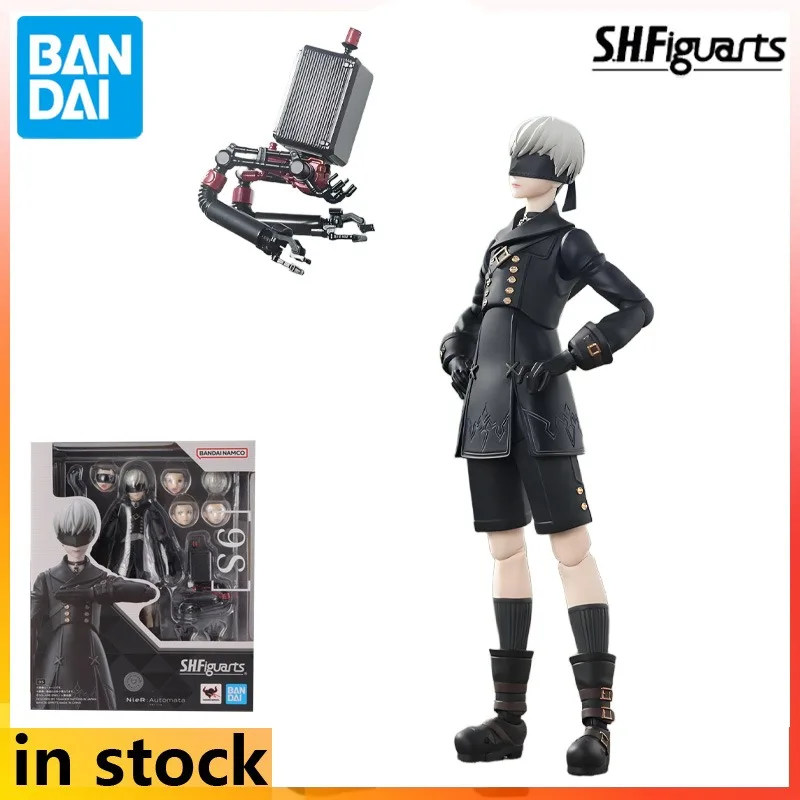 

BANDAI Genuine S. H. Figuarts Series Комплексная серия Niel Mechanical Era Ver1.1a 9S Изысканная модель Коллекционные предметы Подвижные
