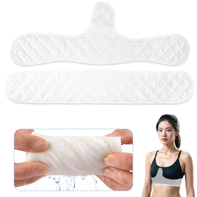 

Adhesive Sweat Absorbing Pad For Sports Underwear Sweat Absorbing Cotton Pad Large Washable Reusable Sweat Absorbing Pad