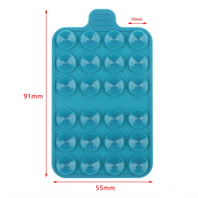 Backed Adhesive Silicone Rubber Sucker Pad For Fixed Pad Double Side Silicone Suction Pad For Mobile Phone Fixture Suction Cup