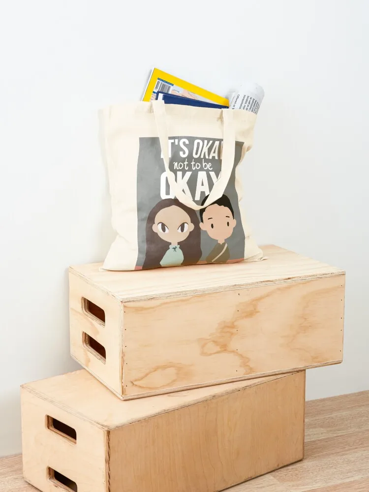 It's Okay Not To Be Okay - KDRAMA Tote Bag the tote bag Canvas shoulder bag luxury women Woman shopper
