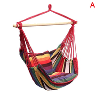Portable Colorful Garden Fabric Bedroom Home Camping Rope Bed Hammock Swings Swing Seat Hanging Hammock Hammock Chair