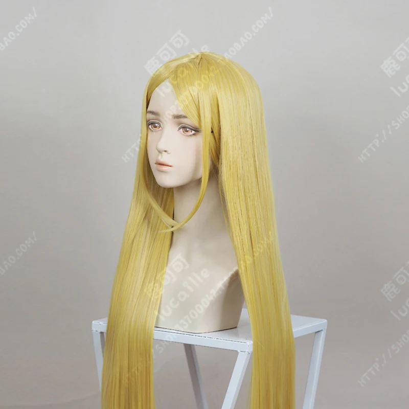 Anime Summer Time Rendering Wigs Kofune Ushio Cosplay Wig Blond wig Summer Time Rendering Kofune Ushio Wig 80cm