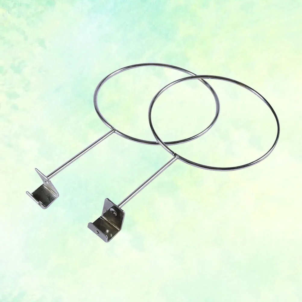 

Комплект из 2-х стойок для спортивных мячей: Легкая и быстрая установка, нержавеющая сталь, для баскетбола, футбола, волейбола, для гаража, для хранения и демонстрации мячей