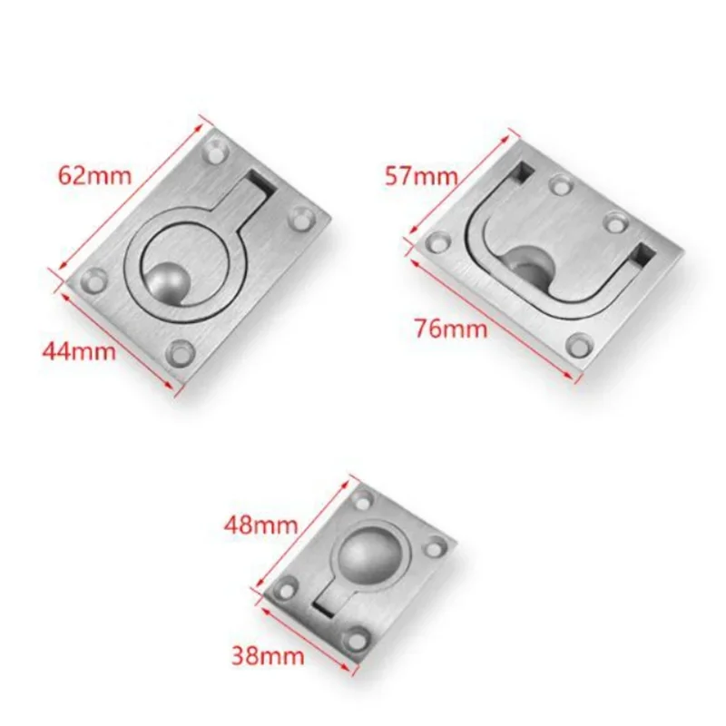 Stainless Steel Pull Ring Handle for Hatch and Deck Covers