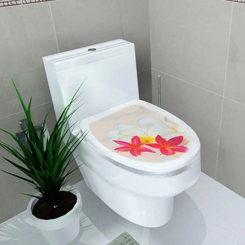 L43A New Simplicity for Fresh Toilet for Seat Wall Sticker Art Bathroom Decals