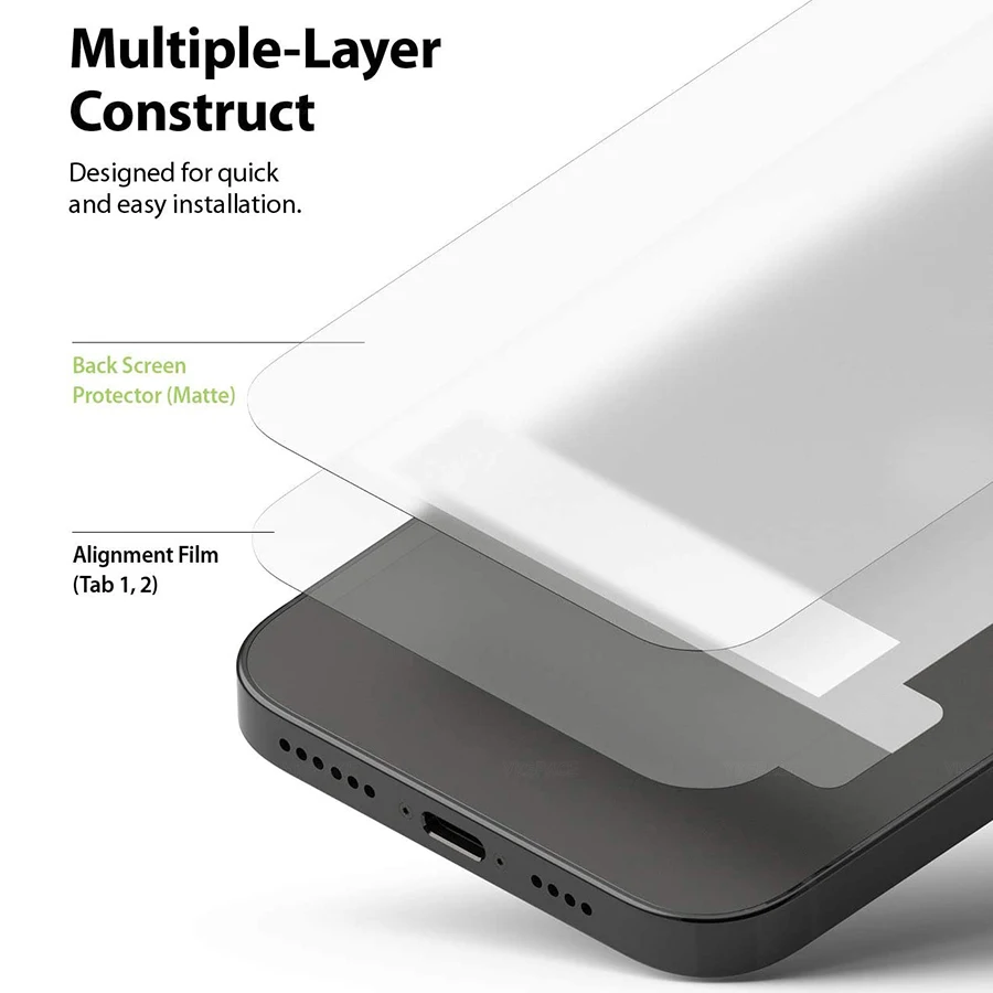 3 Stück weiche, mattierte Hydrogel-Schutzfolie für iPhone 18 Air 17 16 15 14 Plus 13 12 mini 11 Pro X XS MAX XR SE Displayschutz – Detail 7