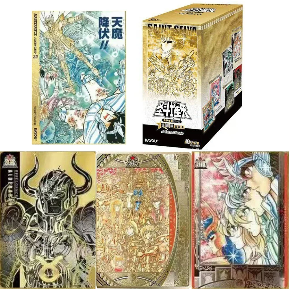 

KAYOU Genuine Saint Seiya Card Comic Version Star Contract Package Limited Edition SE Card Anime Collection Card Toy Gift