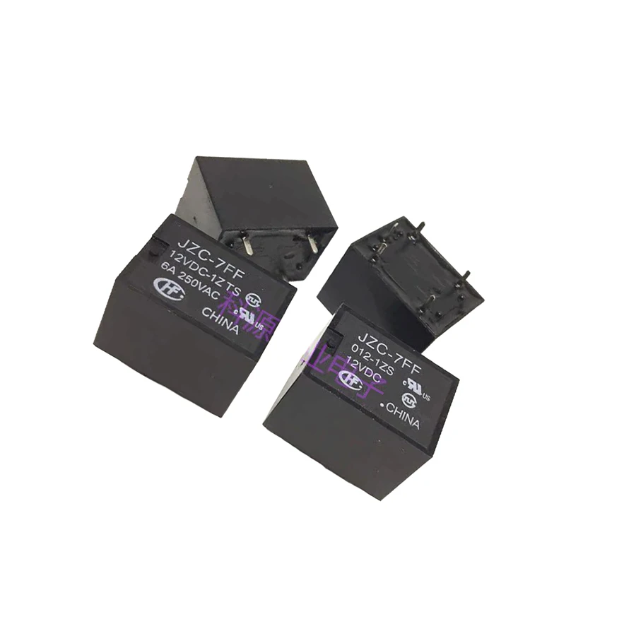 JZC-7FF-12VDC-1ZTS 12VDC 6A  5Pin  JZC-7FF-12VDC-1ZS