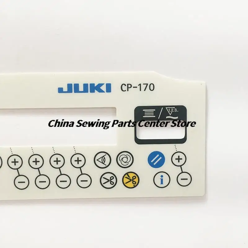 JUKI 8700 9000 CP-170 Operation Unit Panel Board Membrane Button Switch Paper Sticker Keyboard Sheets Industrial Sewing Machine