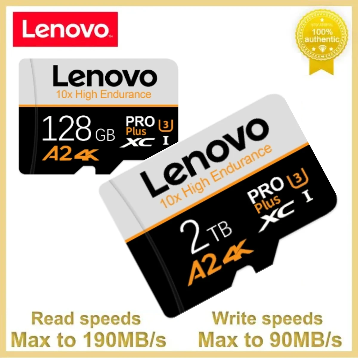 

Original Lenovo New Micro TF SD Card 2TB 1TB High Speed Memory Card 512GB Class TF Card for Drone Equipment Switch PC Ps5 Game