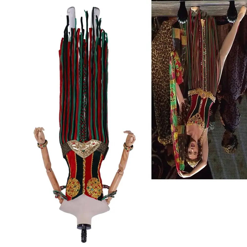 

The Phantom of the Opera Cosplay Christine Daae Costume Hannibal Slave Girl Sexy Tube Suspenders Tassel Dress Stage Performance
