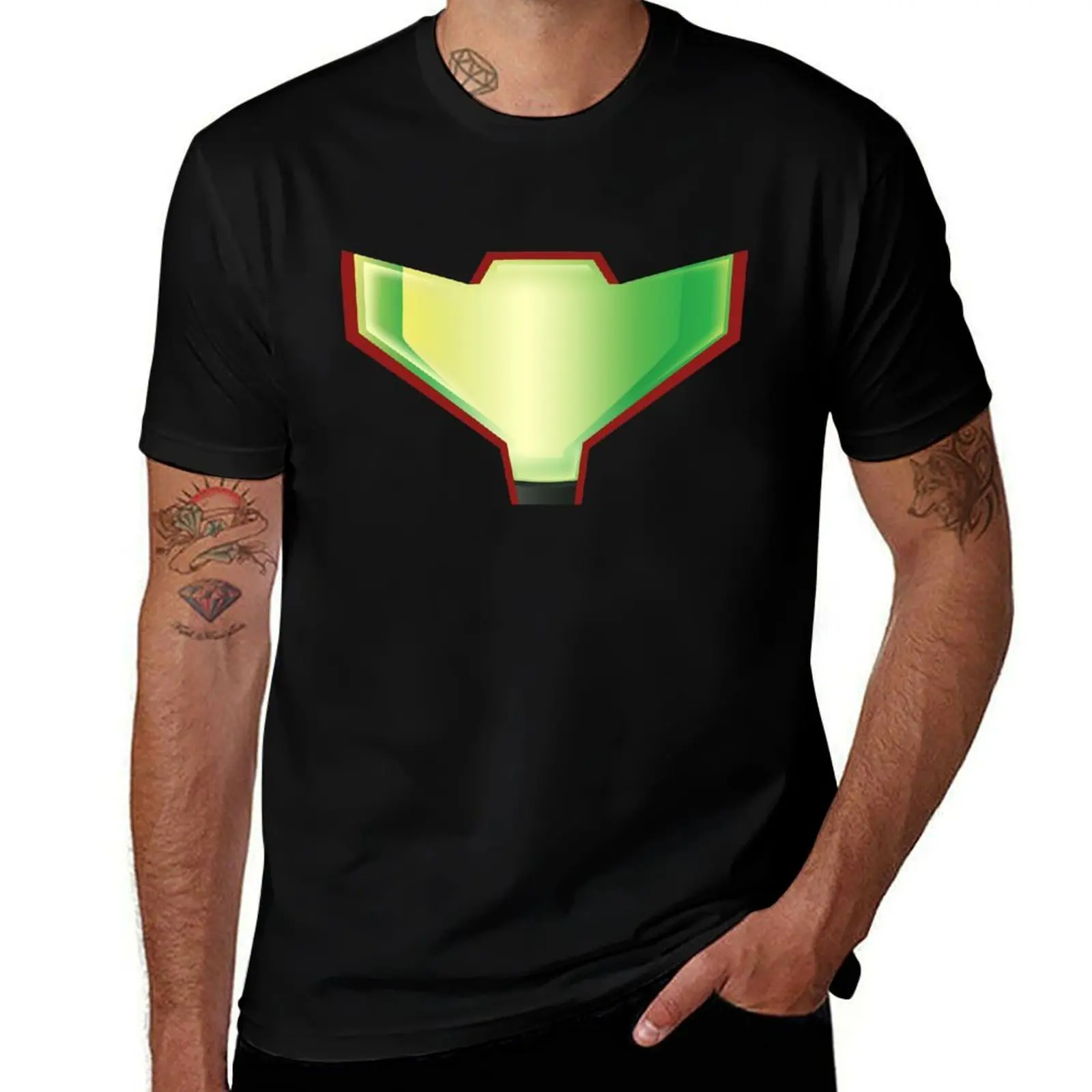 Metroid Visor T-Shirt Plus Size Comfort Fit Tee T-Shirt