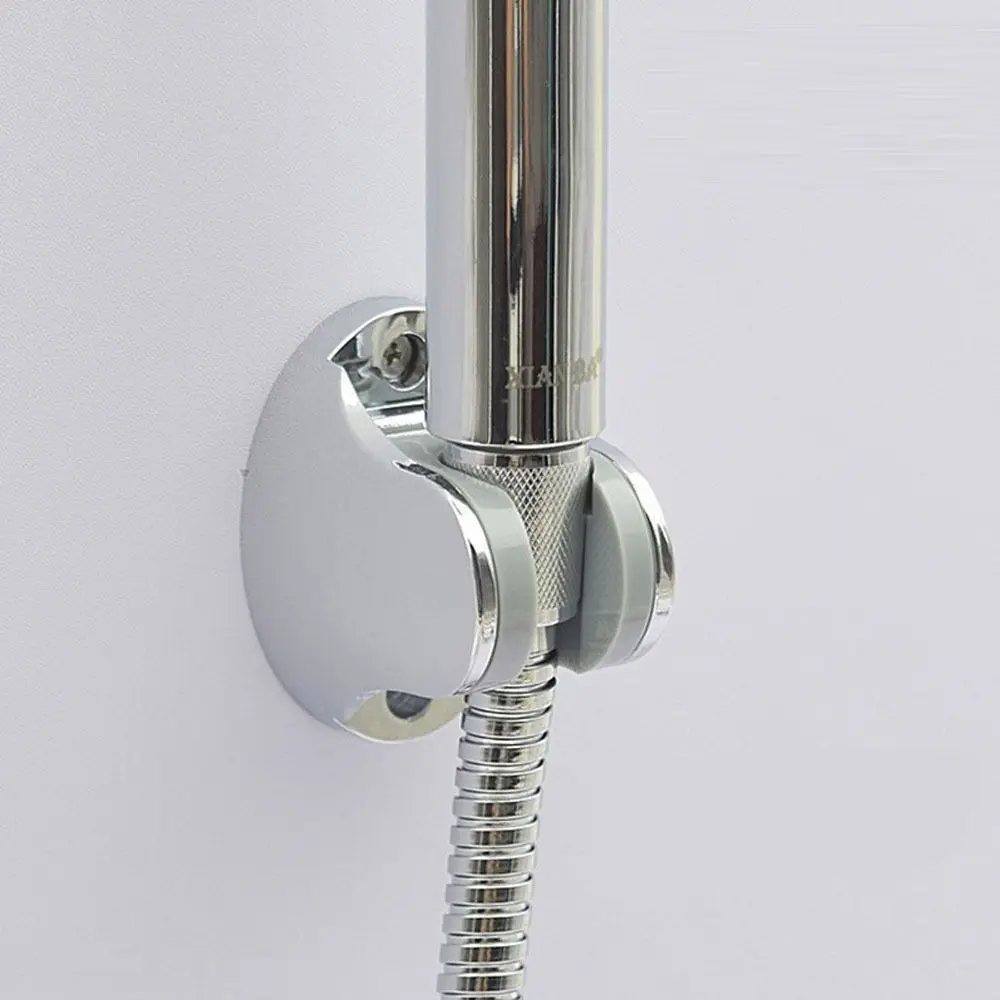 45 Degree Shower Head Holder Handheld Gold ABS Wall Mount Shower Stand Adjustable Shower Nozzle Bracket for Home Bathroom