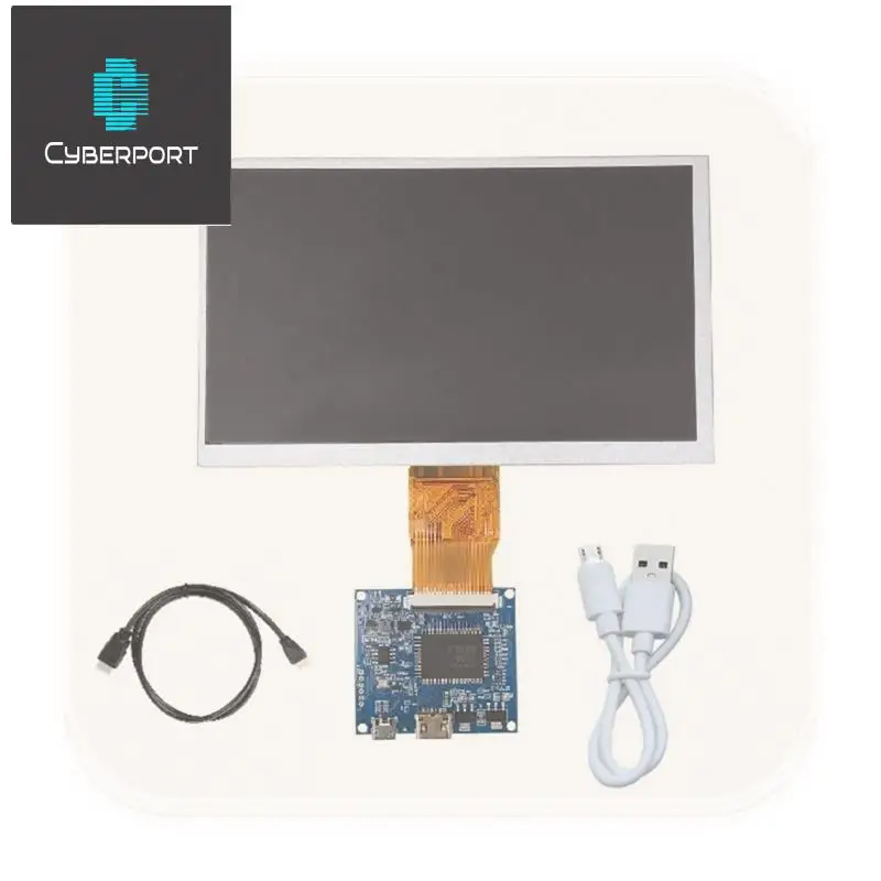 

7 Inch 1024X600 IPS LCD Screen Temperature CPU GPU SSD Monitoring Secondary Display Monitor For AIDA64 Raspberry Pi Durable