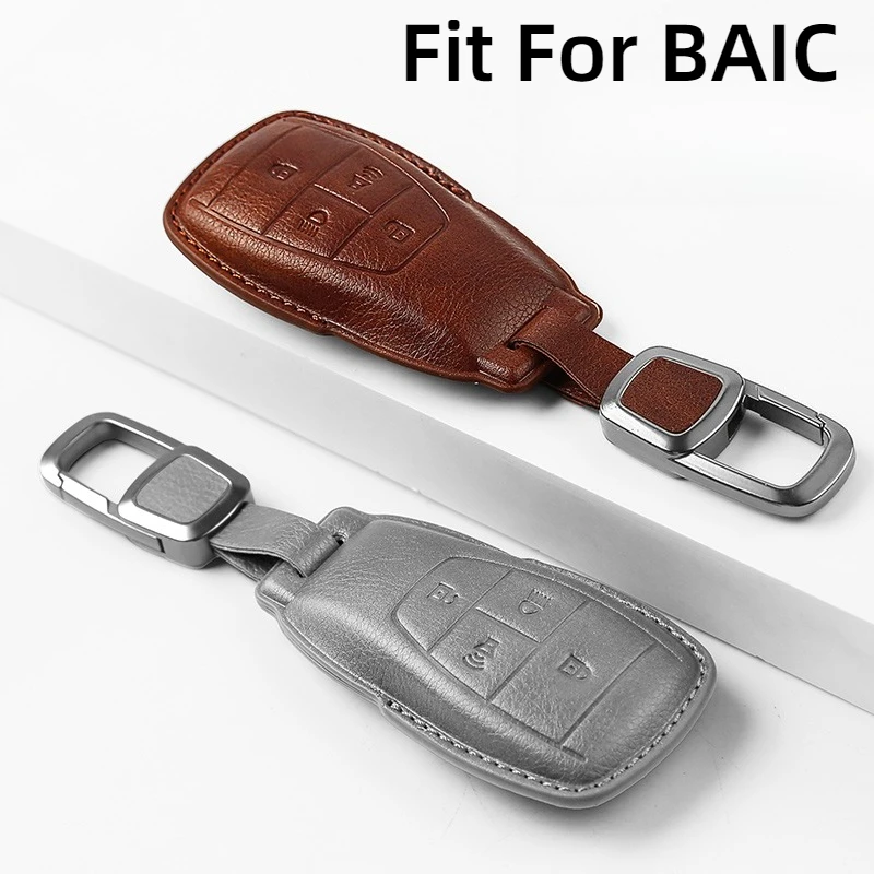 

Fit For Beijing BJ40 2024 Car Key Card Holder Smart Card Case Suede Protective Shell