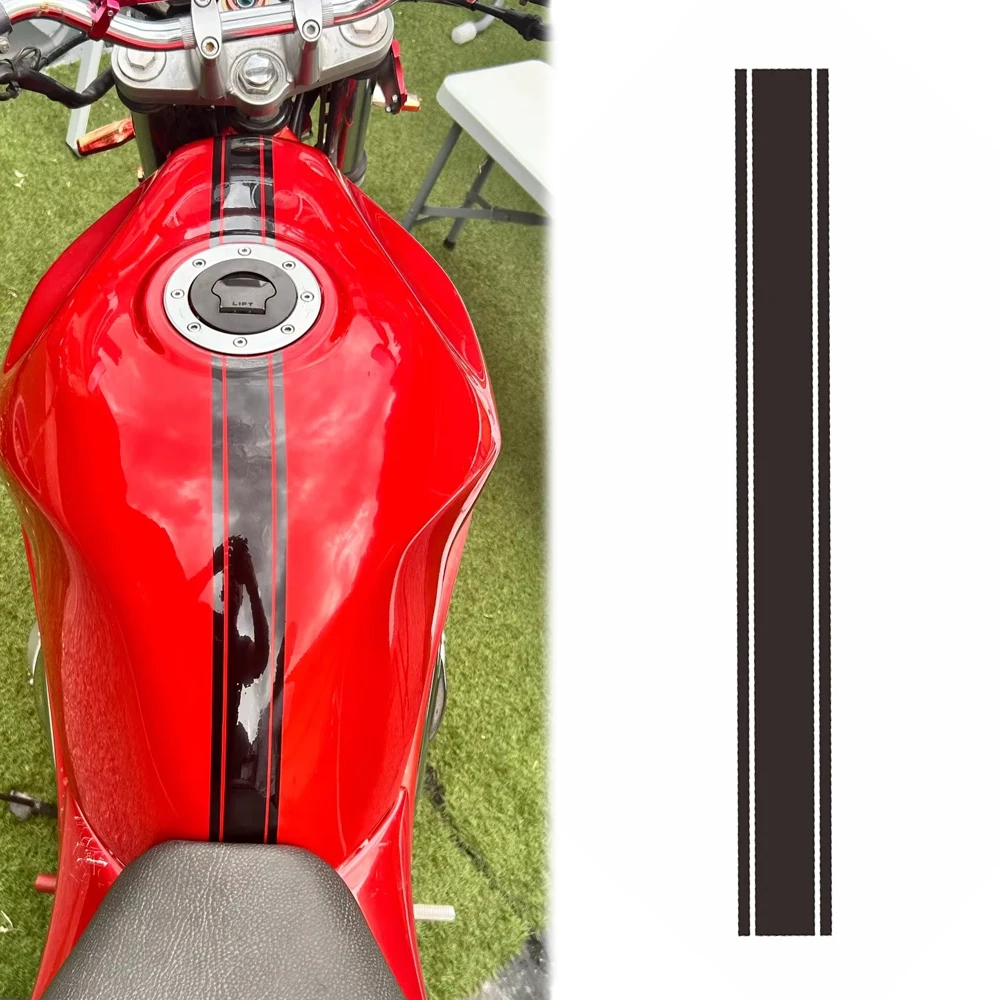 50cm Motorcycle Stickers Car Motorcycle DIY Fuel Tank Cover Reflective Stickers Waterproof for Racing Motorcycle Accessories