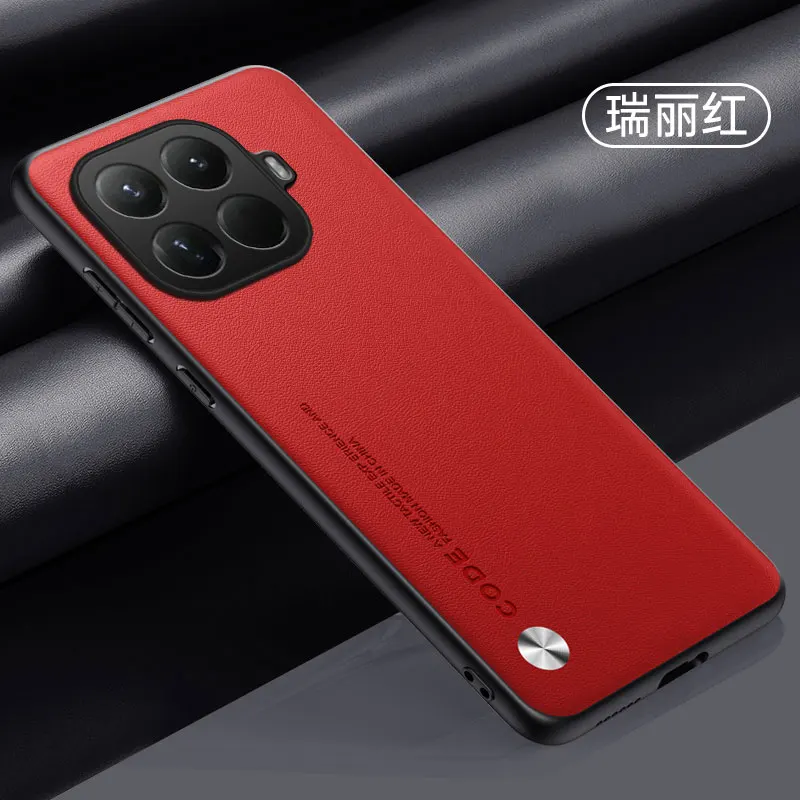Per Xiaomi 15T Pro Custodia New Fashion High-end in pelle tinta unita satinata anti-caduta Custodia per Xiaomi 15T Antiurto Funda