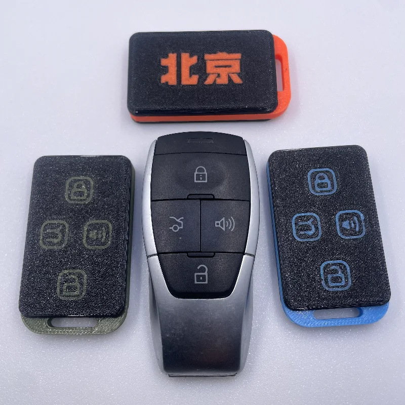 For Beijing BJ40 BJ30 BJ60 BJ80 U7 X7 EX3 U5 EU5 Car Key Shell Case Modification Remote Replacement Protector Fob Auto Accessory