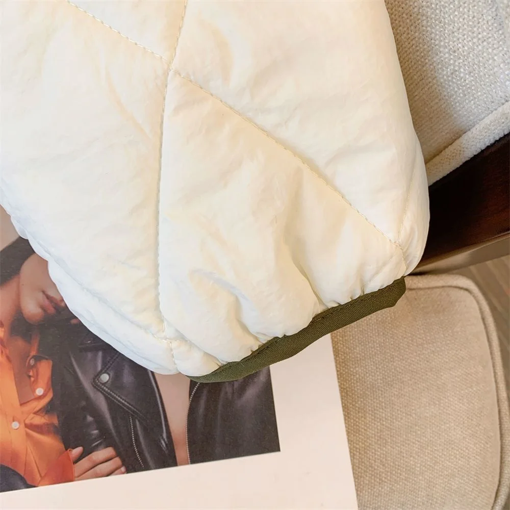 Lightweight Padded Cotton Jaet Women's Winter 2026 New Sle Unique Beautiful Super Cute Quilted Outerwear Luxury Loose Fit