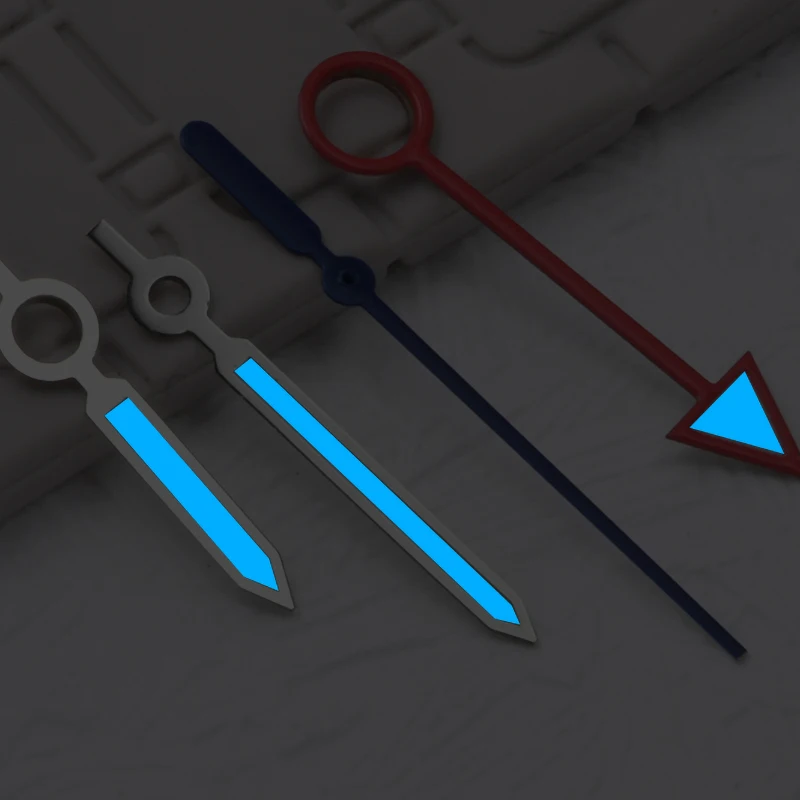 

Super Luminous GMT Watch Hands SKX007/009 watch mairine master GMT hands fits Seiko mod for NH34 Automatic Movement Watch mod