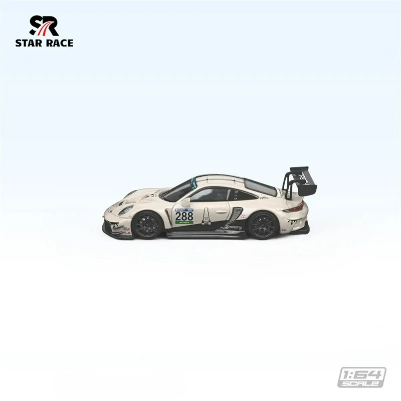 

PreSale Star Race SR 1:64 GT3 Milk white Racing No.288 T.B.C Die-Cast Car Model Collection Miniature
