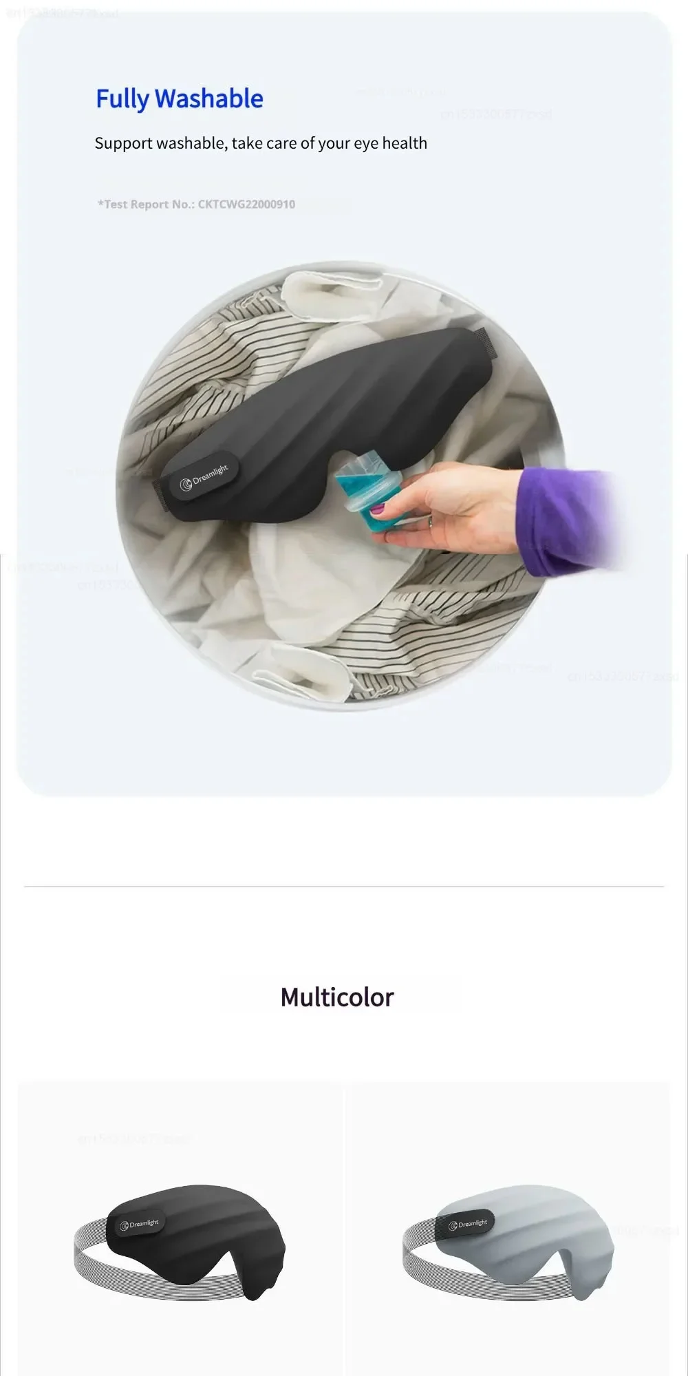 New Mijia Dreamlight 4S Eye Mask Sleep 3D Stereoscopic Soft Relief for Male Female for Resting Block Sunlight Travel Eye Covers