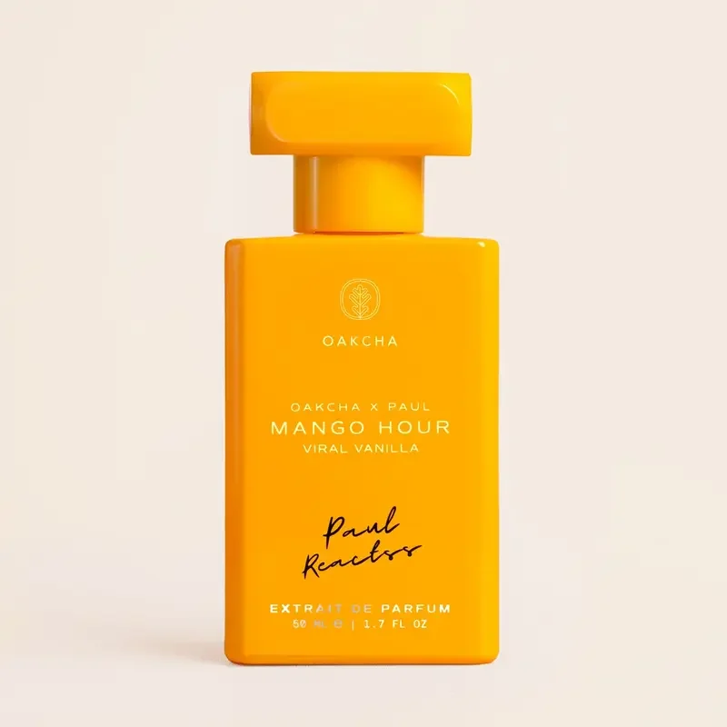 

Oakcha Mango Hour Extrait de Parfum – 1.7oz / 50ml Tropical Fruity Gourmand Perfume – Viral Vanilla Scent with Mango, Coconut Milk & Vanilla – Sweet, Creamy & Long-Lasting Unisex Fragrance – Perfect Summer & Vacation Essential