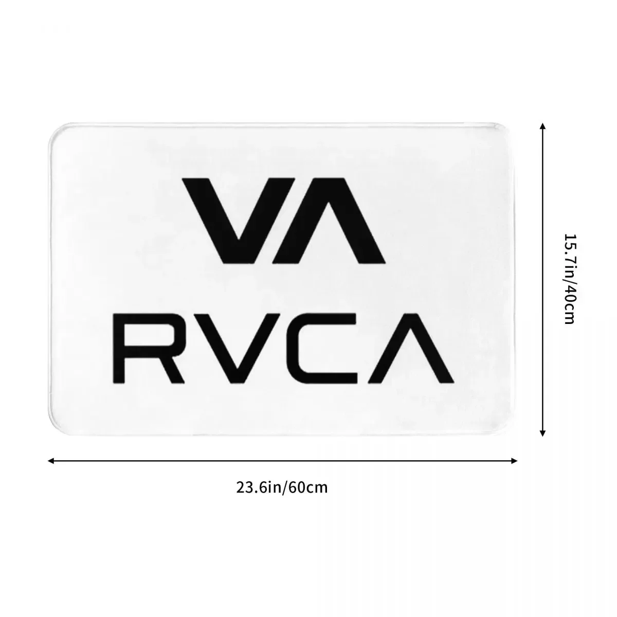 RVCA VA Doormat Rug Carpet Mat Footpad Polyester Non-slip Absorbent Mat Front Room Corridor Kitchen Bedroom Balcony Toilet