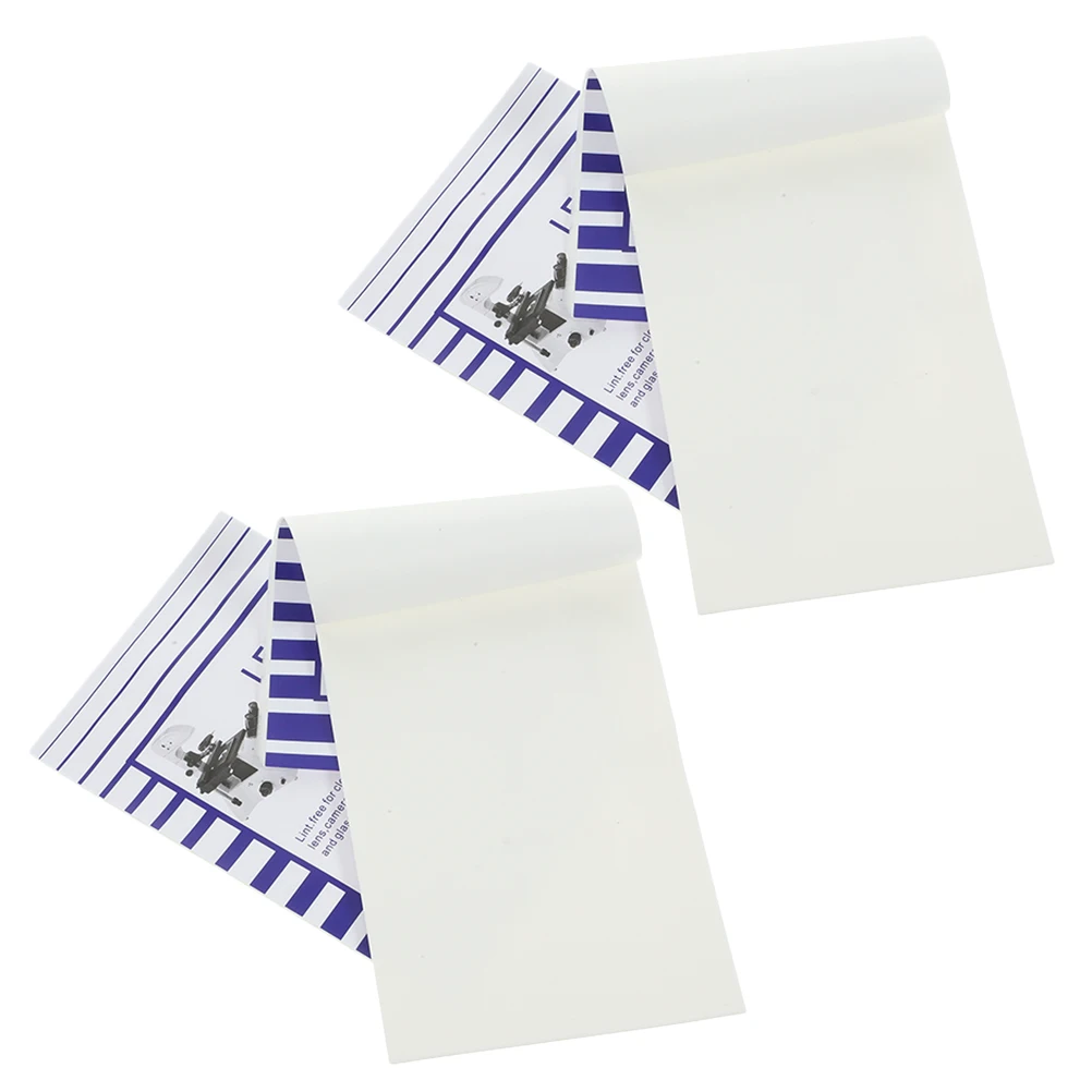 

200pcs Screen Lens Cleaning Paper 15x10cm Portable Soft Wipes Glasses Camera Microscope Optics Dust Remover Tissues