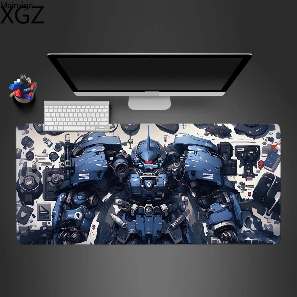 

900x400 мм новый продукт Gun dam аниме коврик для мыши mecha Warrior темно-синий Zaku красный компьютер ноутбук клавиатура игра киберспорт настольный коврик