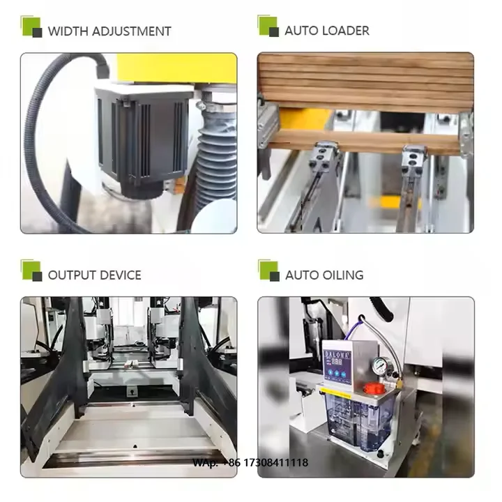Double Ended Tenoning and Mortising Machine with High Processing Efficiency and Low Cost
