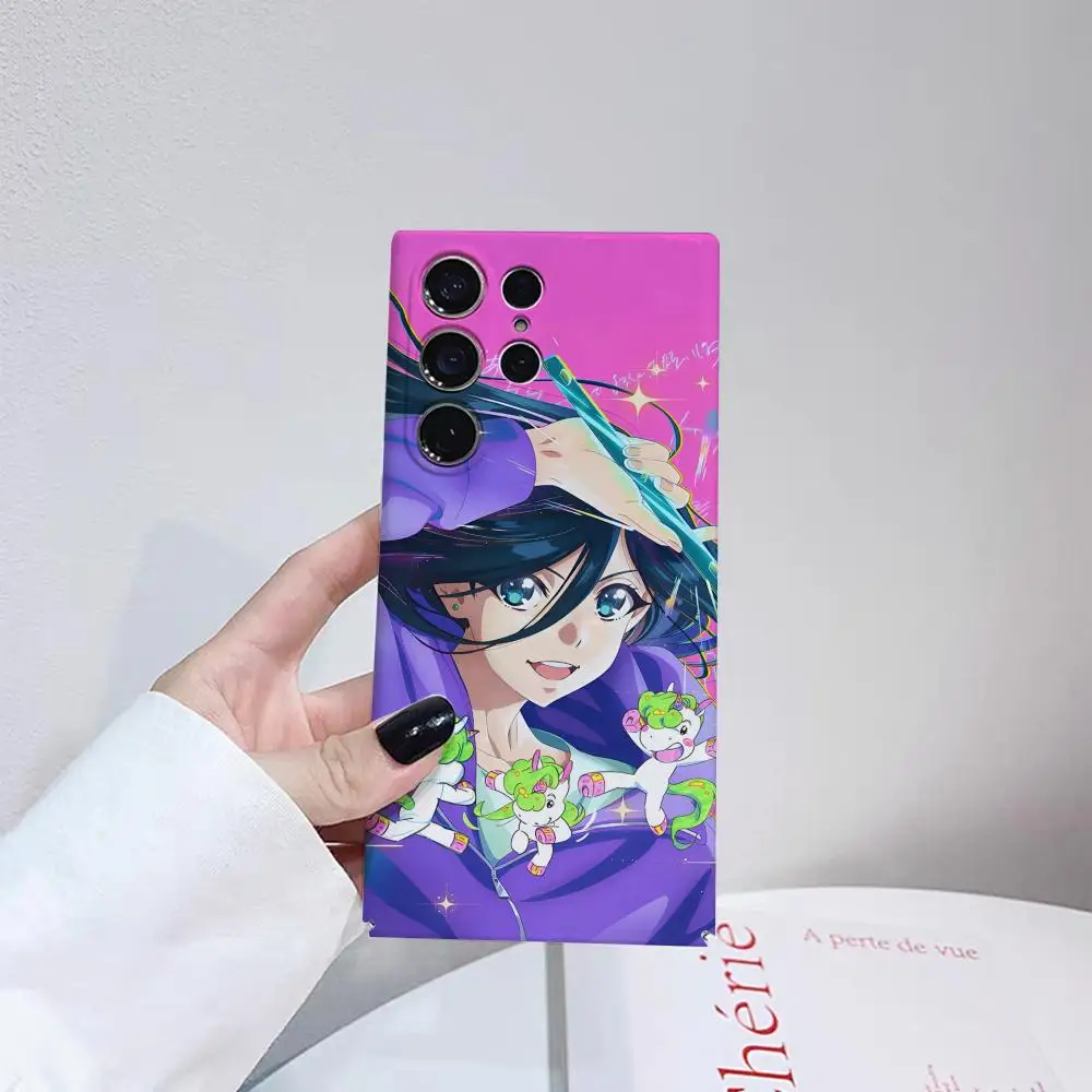 Z-Zenshu الكرتون قضية الهاتف لسامسونج S25 فيلم قذيفة GalaxyS24Ultra 23plus S22 21 A56 36 26 16 غطاء فاخر
