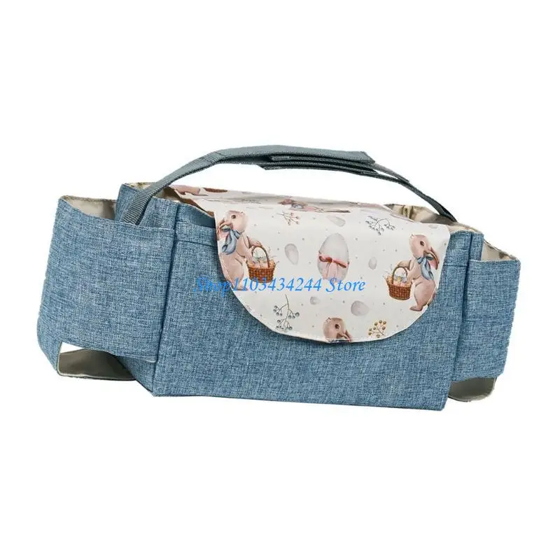 

Functional Baby Strollers Bag Portable Handbag Travel Carrying Case Organiser Nappy Diaper Storage Solution for Mom