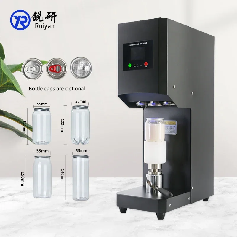 filling capping heat sealer tin can sealer machine packaging sealing use for plastic nespresso k-cup sealing machine