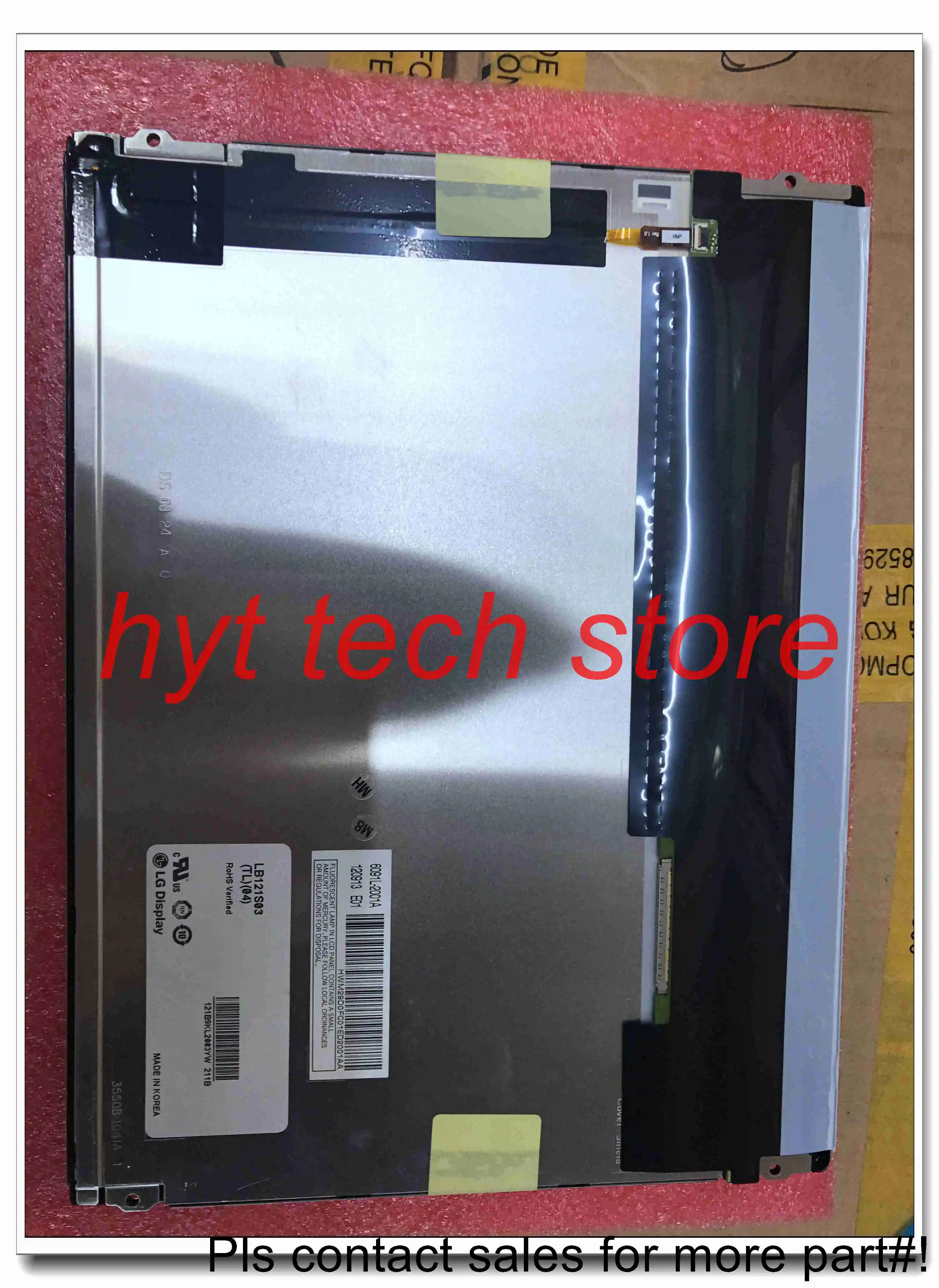 12.1  inch  LCD Panel# LB121S03,LB121S03-TL04 100% tested before shipment