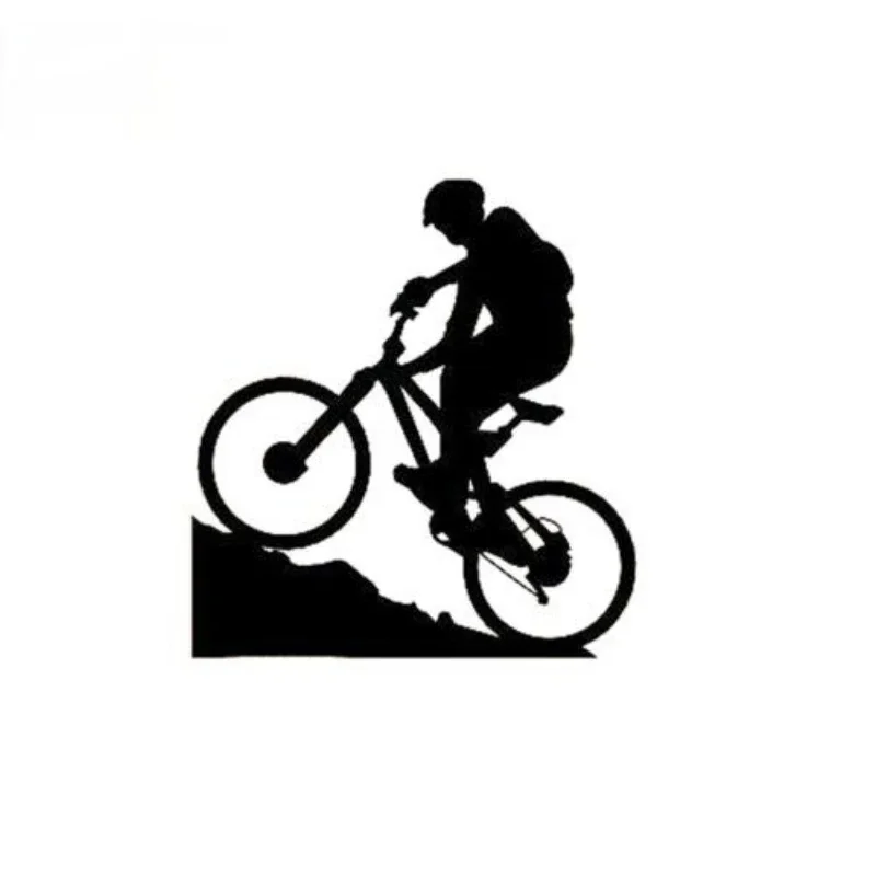 

Car Sticker Personality Mountain Biking Extreme Sports Bicycle Boy Vinyl Decal Waterproof Sun Protection Vinyl Decal, 12cm*12cm