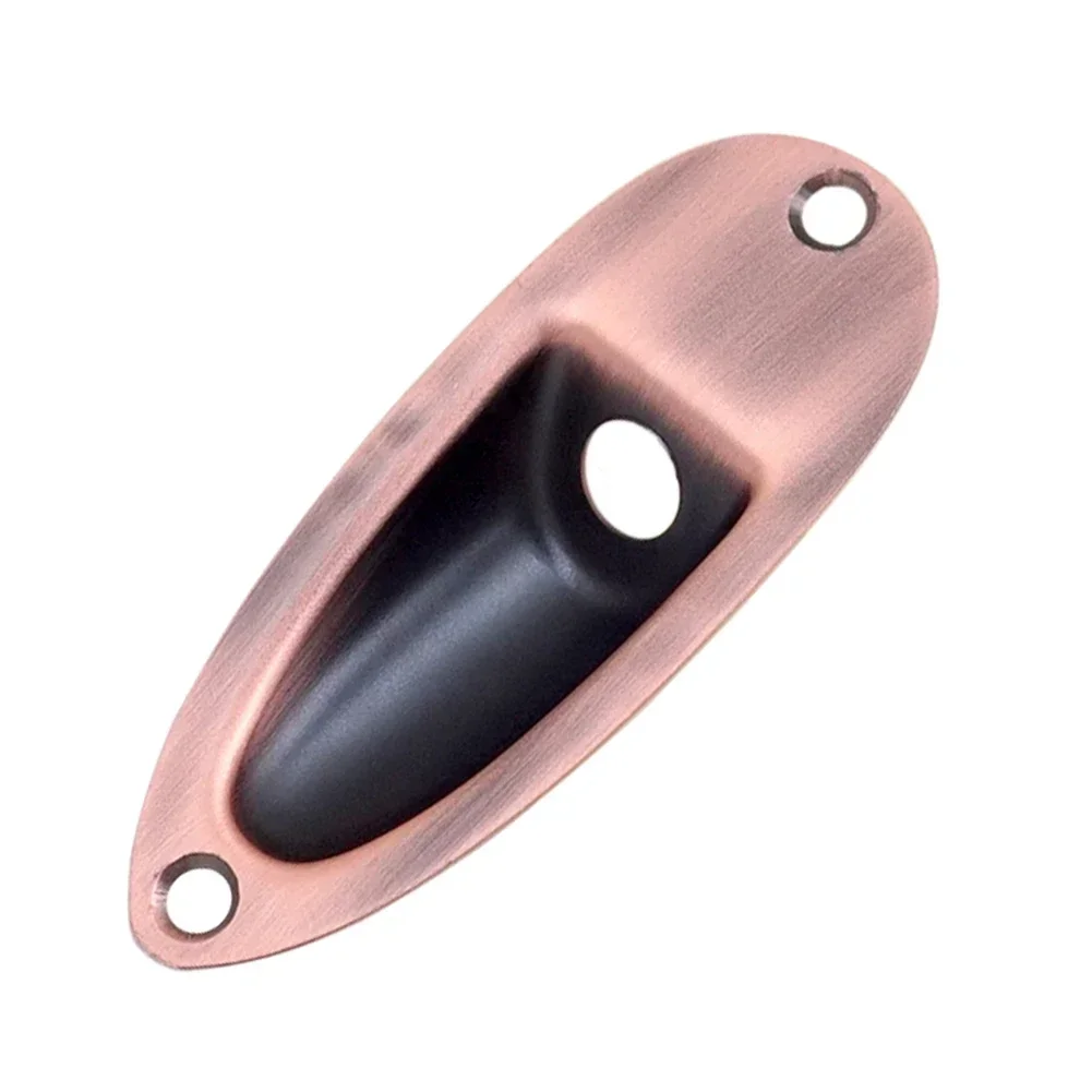 Boat-Shaped JackPlate With Screws Precision-Crafted JackPlate For Style Guitars 81.5x32x13mm Electric Guitar Accessories