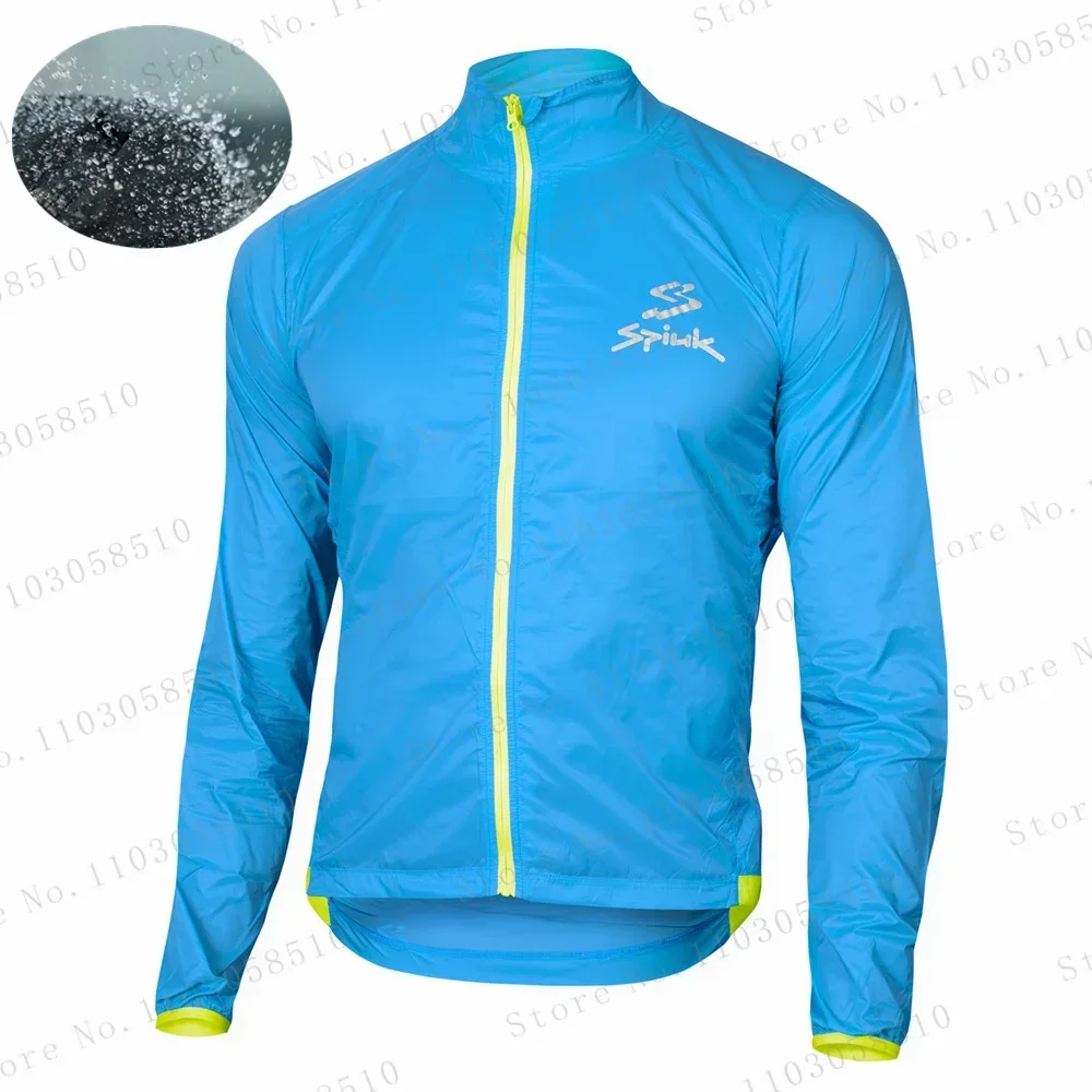 spiukful Waterproof Windbreaker Wind MTB Cycling Lightweight Ultralight Men Jacket Running Riding Ciclismo Bicycle Windbreaker