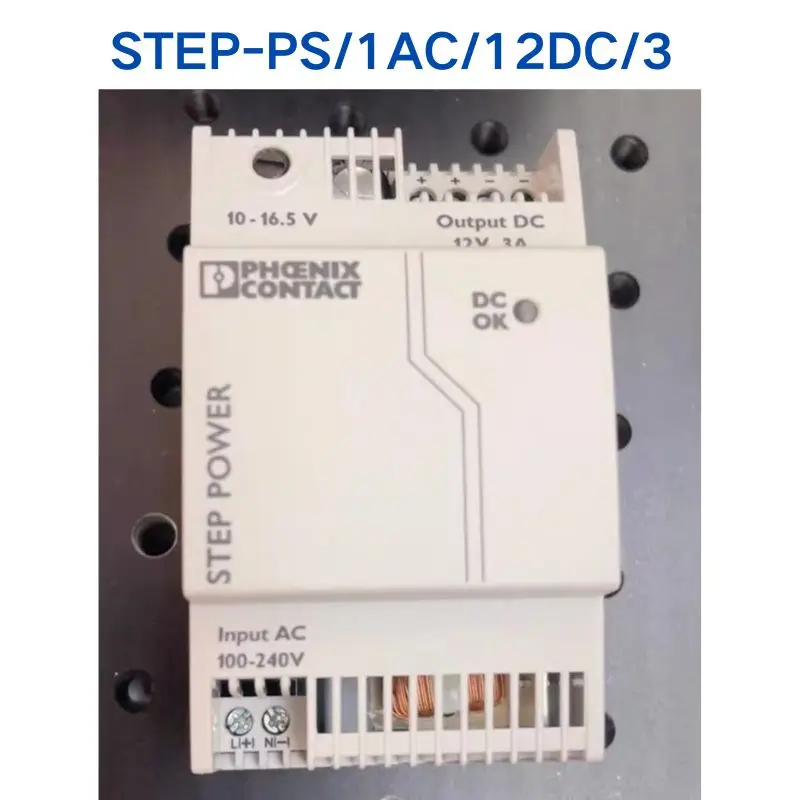 Second-hand test OK PHOENIX Power Supply STEP-PS/1AC/12DC/3