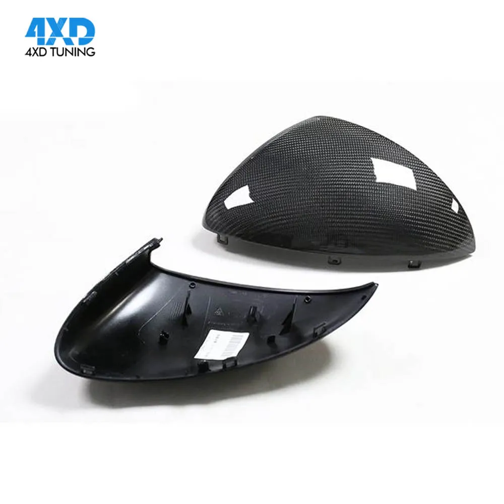 

Carbon Fiber Mirror Cover For Porsche Cayenne 958 Side RearView Mirror Case Caps 1:1 Replacement Style 2011 2012 2013 2014